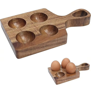เกี่ยวกับที่วางไข่ทำจากไม้สำหรับห้องครัวฟาร์มและตลาดเครื่องครัวถาดไข่สำหรับเก็บไข่ที่ปลอดภัย - Product Image 1