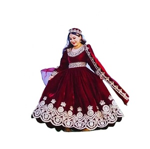 Salwar Kameez Afgano Kuchi Hecho a Mano, Bordado Completo, Estilo Fashionista Internacional, Gran Venta 2023, Refleja la Cultura Afgana - Product Image 1
