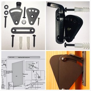 Chiusura per porta scorrevole modello a goccia