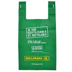 Sacs thermoscellés personnalisés Fournisseur de sacs à provisions Sac promotionnel ultrasonique bon imprimé Usine du Vietnam - Product Image 1