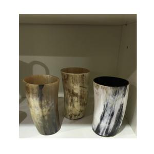 Auténtica taza de cuerno y vidrio hecho a mano natural rústico pulido juego ecológico para decoración de Bar fiestas de cocina y regalos especiales - Product Image 2