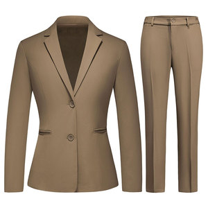 Trajes Formales de 2 Piezas para Hombre, Trajes Formales de Corte Regular para Mujer, Chaqueta + Pantalones para Bodas, Trajes de Negocios - Product Image 6