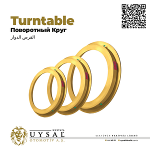 Plateau tournant pour remorque UYS-118760, type Z, capacité de 4000 kg, meilleure qualité, fabricant en Turquie par Mustafa Uysal - Product Image 4