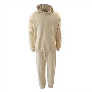 Fully Customized Sweatsuit Full Zip up Hoodies Set Men <b>Tech</b> Fleece Two Pieces Jogger Tracksuit for Men Easy to Wear Men Suit - Product Image 1