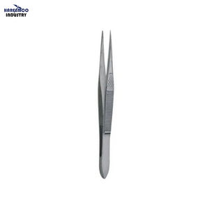 Pinces à cils professionnelles en acier inoxydable personnalisées en gros, boîte en vrac, étiquette privée, durables, précision, pointe lisse - Product Image 1