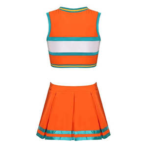 Conjunto de Ropa de Animadora, Ajuste Cómodo y Tejido Transpirable, Diseñado para Prácticas, Juegos, Eventos de Alto Rendimiento e Identidad de Equipo - Product Image 3