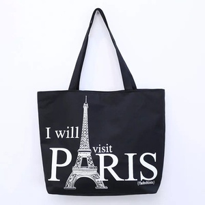 Sac à main en toile de grande taille, style dessin animé, à bandoulière unique, vente en gros, simple, sous le bras, sac de shopping moyen - Product Image 4