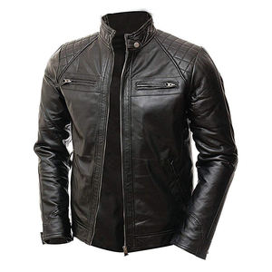 2025Nuevo producto Estilo de moda Marrón Hombres Ropa Chaqueta de cuero Hecho en Pakistán en precio de fábrica chaqueta para hombres DDP Envío - Product Image 6