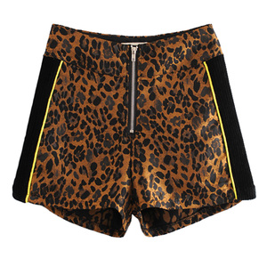 กางเกงขาสั้นผ้าเทอร์รี่คอตตอนสำหรับผู้หญิง เอวยางยืด นุ่ม เบาสบาย ระบายอากาศได้ดี เป็นมิตรกับสิ่งแวดล้อม เหมาะสำหรับใส่ลำลองในบ้าน ชุดนอน แฟชั่นฤดูร้อน - Product Image 3