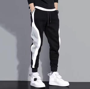 <b>Mens</b> Casual Canvas <b>Cargo</b> <b>Jogger</b> Pants Pockets Printed Style Zipper Fly Closure High Quality Apparel BD - Product Image 2