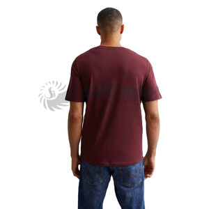 เสื้อยืดคอตตอนเนื้อนุ่มระบายอากาศได้ดีสำหรับผู้ชายเสื้อยืดแขนสั้นแบบลำลองทรงสลิมฟิตเหมาะสำหรับฤดูร้อนหรือใส่ในชีวิตประจำวัน - Product Image 3