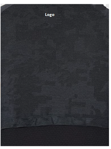 Men's Camo Short Sleeve T-Shirt 100% Polyester Imported Pull on Closure <b>Machine</b> Wash Breathability Apparel Stocks Lots - Product Image 5