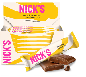 Barra de Proteína N!CK'S, Barra de Chocolate con Caramelo – 12–16g de Proteína, 12 x 50g, Mejor Exportación - Product Image 2