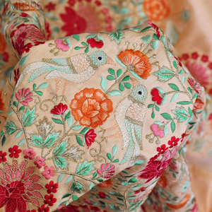 ผ้าปักลายโซ่น้ำหนักเบาสำหรับชุดเจ้าสาวชุดแต่งงานแฟชั่นแบบทางการและดีไซน์เนอร์สำหรับงานแต่งงาน - Product Image 2