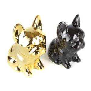 รูปปั้นเคลือบแลคเกอร์สีทองรูปปั้นสำหรับห้องนั่งเล่นสำนักงาน - Product Image 1