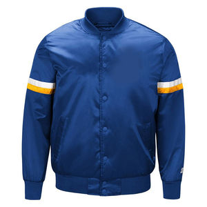 Chaqueta Varsity de Baloncesto con Logotipo Personalizado de Alta Calidad, con Capucha, Resistente al Viento, con el Mejor Bordado, Informal, para Exteriores, Tejida - Product Image 5