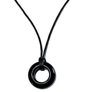 Venta caliente collar de diente de lobo de acero inoxidable colgante de acero de titanio colgante de cuerno personalizado para hombres - Product Image 4