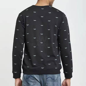 Sweat-shirt imprimé basique pour hommes au design unique Vente en gros Sweat-shirt imprimé léger et respirant pour hommes - Product Image 3