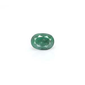 พลอยมรกตทรงรีสีเขียวธรรมชาติ 5.55 กะรัต (ใบรับรอง IGI) - Product Image 1