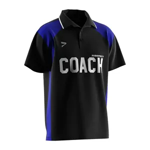 เสื้อโปโลพรีเมียมสำหรับผู้ชาย เนื้อผ้าเจอร์ซีย์ ระบายอากาศได้ดี ผู้ผลิตขายส่ง - Product Image 3