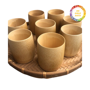 Bamboo Cup with Handle for Tea or Coffee | Handmade Eco Mug | Lightweight, Durable, and Plastic-Free Design - Product Image 4