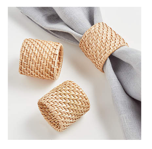 New Design Rattan Napkin Ring Best Design Customized Size Rattan Napkin Rings <b>for</b> <b>Wedding</b> Table Decorative Item - Product Image 4