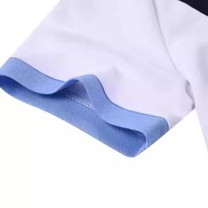 Camiseta Polo Casual de Mujer 100% Algodón, Diseño Sólido de Alta Calidad con Decoración de Botones, Opción de Talla Grande Disponible - Product Image 6