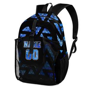 Custom Printed Sublimation Team <b>Backpack</b> Soft <b>Foldable</b> Lightweight Cordura for School Sports Team Tournament Travel SBP-0172 - Product Image 3