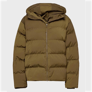 Nouveau modèle du fabricant Vestes d'hiver chaudes à bulles unisexes avec fonction de chauffage Fermeture à glissière Service OEM - Product Image 1