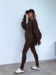 Conjunto Deportivo Informal para Mujer, Estilo Urbano, para Gimnasio, Diseñado para Fitness y Estilo de Vida Diario - Product Image 4