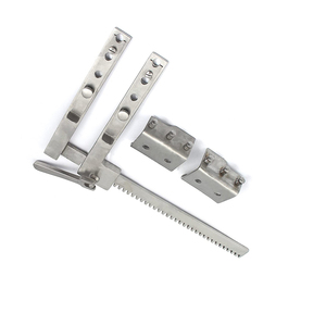Écarteur d'instruments chirurgicaux manuel Burford avec 2 paires de lames Épandeurs de côtes en acier allemand - Product Image 1