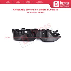 Support de fixation de pare-chocs avant gauche BSP1231-1 pour Dacia Duster MK1 HS 2010-2017 622230010R Fabriqué en Turquie - Product Image 2