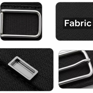 Boucles de ceinture en alliage avec impression par transfert thermique, matériau métallique durable, design élégant, ceinture pour hommes et femmes, vêtements de mode - Product Image 4