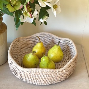 Cuenco de mimbre artesanal, cesta de presentación de comida Natural, decoración ecológica, venta al por mayor, productos vietnamitas - Product Image 2