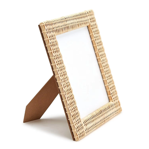 Eco-friendly Rattan <b>Photo</b> <b>Frame</b> Made In Vietnam Eco-friendly material used <b>for</b> Home decoration Picture <b>frames</b> Wholesale - Product Image 1