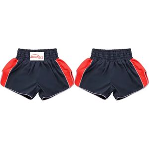 Venta al por mayor de pantalones cortos de Muay Thai Pakistán Venta caliente logotipo personalizado Muay Thai pantalones cortos de boxeo para los hombres - Product Image 1
