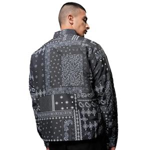 Haute qualité haut hiver blouson aviateur Collection décontracté grande taille imperméable respirant coton fermeture éclair Polyester tricoté veste - Product Image 4