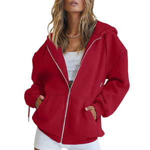 2025 Sudadera con capucha de lavado ácido de gran tamaño para Mujer | Suéter de lujo Sudadera Ropa de invierno Suministro OEM - Product Image 6
