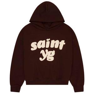 Sweat à capuche d'hiver en molleton surdimensionné unisexe 100% coton personnalisé 3D avec impression numérique et conception personnalisée - Product Image 6