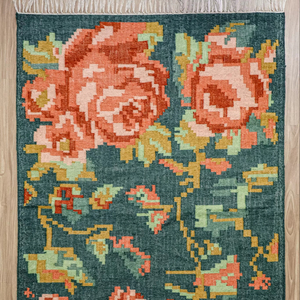 Bellamente diseñado redondo último estilo verde rojo rosa yute alfombra y alfombra Material al aire libre de alta calidad para Home Hotel buen precio - Product Image 1