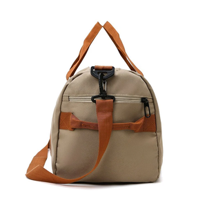 Sac de sport de grande capacité avec poche séparée sèche et humide Sac de sport à logo personnalisé avec fermeture à glissière Style tendance - Product Image 3