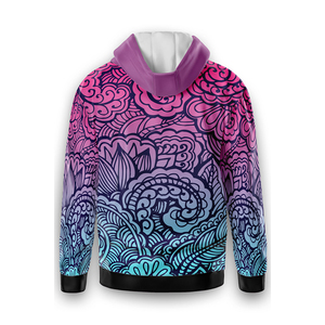 Sudaderas con capucha de sublimación informales para hombre, nuevo estilo, algodón de secado rápido, lana mezclada, invierno, OEM, servicio impreso, con capucha, 100% poliéster - Product Image 5