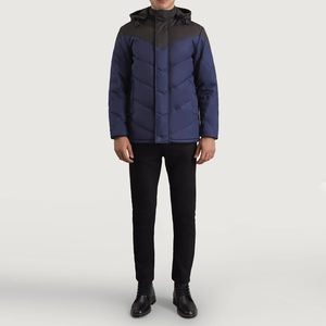 Chaqueta Acolchada Ligera y Delgada para Hombre, con Capucha, para Invierno, Cálida, Informal, Plegable, Impermeable, con Forro de Seda - Product Image 3