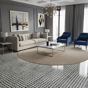 กระเบื้องพอร์ซเลนเคลือบเงาขนาด60x120ซม. กระเบื้องปูผนังและพื้นขนาดใหญ่กระเบื้องปูพื้นหรูหราสีเขียวขนาด600x1200มม. - Product Image 2