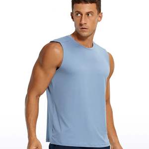 Camiseta de Manga Regular Vintage para Hombre, Ropa de Gimnasio para Fitness Muscular, Ropa Deportiva de Verano, Estilo Informal, Estampado Tejido - Product Image 4