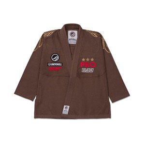 Hecho a medida 450 GSM Pearl Weave Brazilian Shoyoroll Batch #144 Kimono BJJ Gi Fabricante profesional Proveedores de uniformes Bjj - Product Image 1