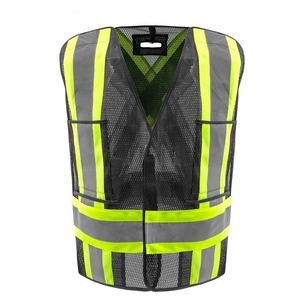 Chaleco de seguridad reflectante de alta visibilidad, tela de malla, ropa de trabajo, chaleco para trabajadores de la construcción de carreteras, ropa de protección industrial - Product Image 6