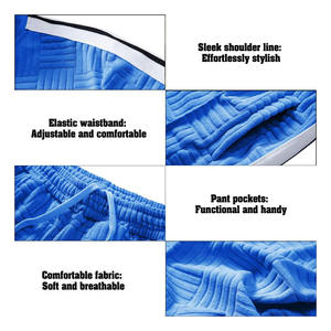 Survêtements de sport en coton avec logo personnalisé ensembles de jogging pour hommes de grande taille ensembles de survêtements unisexe 2 pièces ensemble de pantalons de survêtement et de sweatshirts - Product Image 6