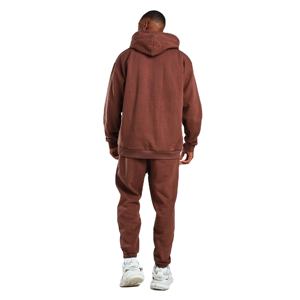 Conjunto de chándal holgado de gran tamaño para hombre y mujer, chándal unisex personalizado con capucha de algodón ecológico - Product Image 3