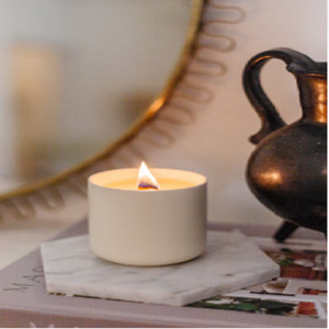 Bougeoir personnalisé en céramique sans glaçure Chandelier en porcelaine Pots à bougies pour la décoration intérieure Pots à bougies en céramique - Product Image 3